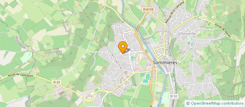 localisation de l'entreprise CHRILY  SOMMIERES