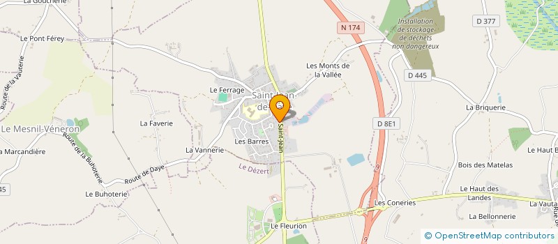 localisation de l'entreprise CHRIMA  SAINT-JEAN-DE-DAYE