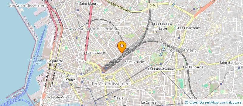 localisation de l'entreprise CHRIMARGO  MARSEILLE