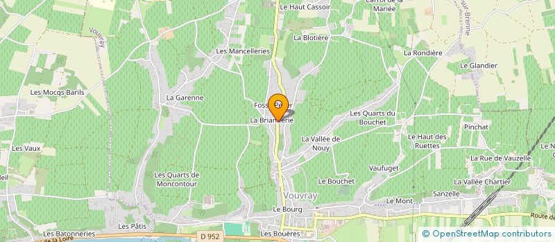 localisation de l'entreprise CHRIMAUGHI à VOUVRAY