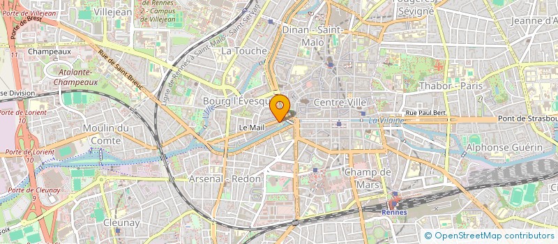 localisation de l'entreprise CHRINI à RENNES