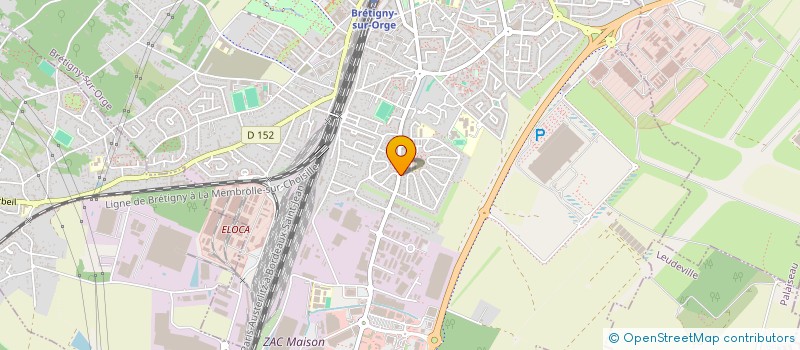 localisation de l'entreprise CHRIQUI ET ASSOCIES  BRETIGNY-SUR-ORGE
