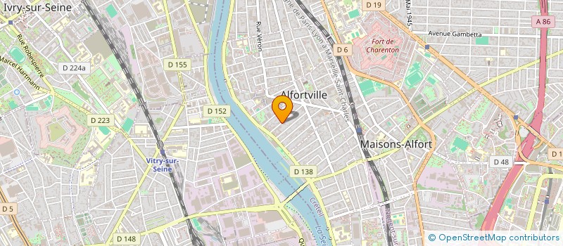 localisation de l'entreprise CHRIS 3.0 MANAGEMENT  ALFORTVILLE