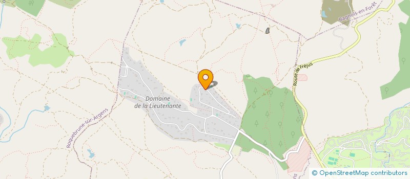 localisation de l'entreprise CHRIS  PUGET-SUR-ARGENS