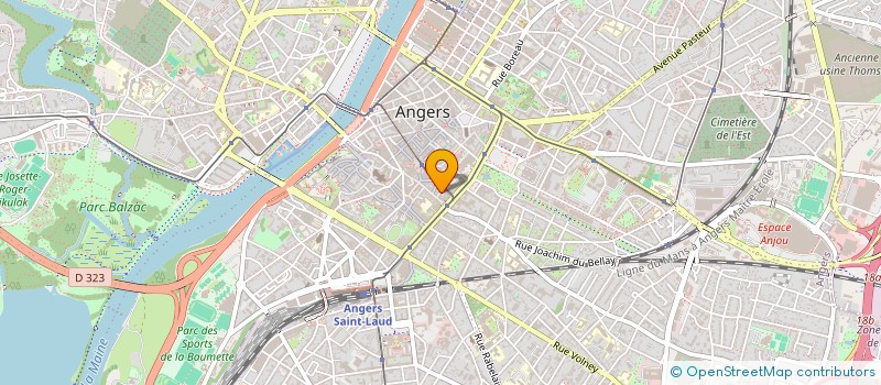 localisation de l'entreprise CHRIS à ANGERS