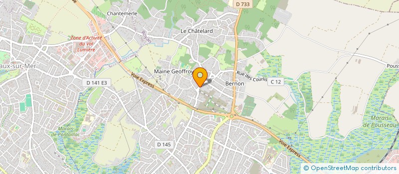 localisation de l'entreprise CHRIS  ROYAN