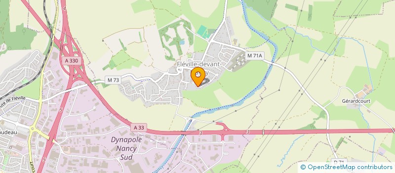 localisation de l'entreprise CHRIS  FLEVILLE-DEVANT-NANCY