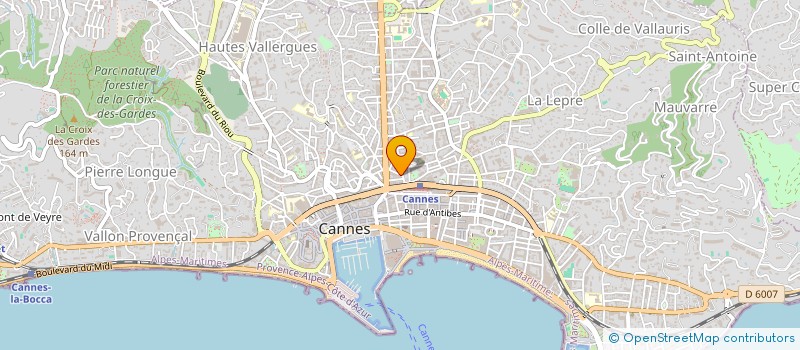 localisation de l'entreprise CHRIS ALL CLEAN à CANNES