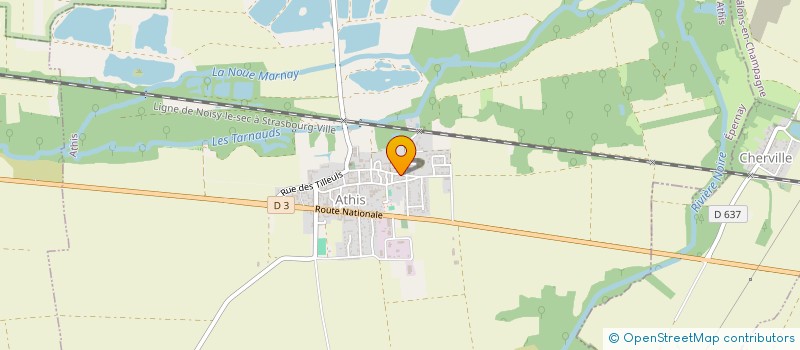 localisation de l'entreprise CHRIS ASILE SOLIDARITE INTEGRATION  ATHIS