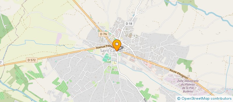 localisation de l'entreprise CHRIS ATTITUDE COIFFURE  SAINT-CANNAT