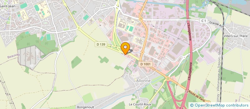 localisation de l'entreprise CHRIS'AUTOS  BEAUVAIS