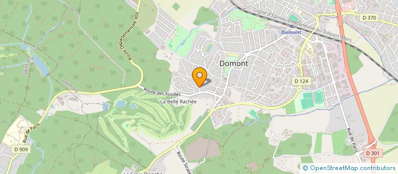 localisation de l'entreprise CHRIS BOX  DOMONT