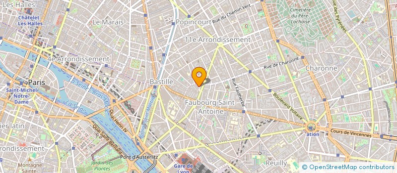 localisation de l'entreprise CHRIS CALVET  PARIS