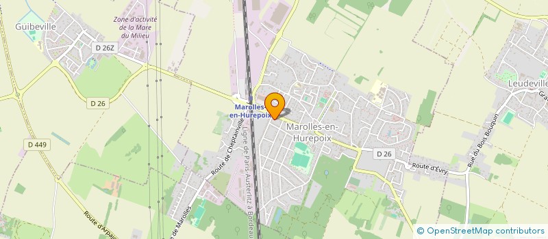 localisation de l'entreprise CHRIS CAR SERVICES  MAROLLES-EN-HUREPOIX