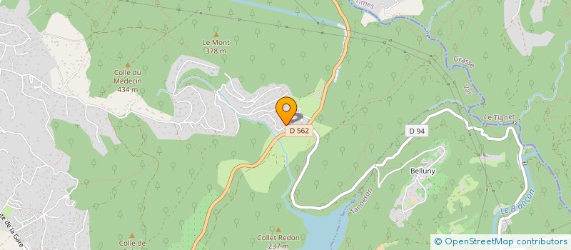 localisation de l'entreprise CHRIS & CO TAXI  MONTAUROUX