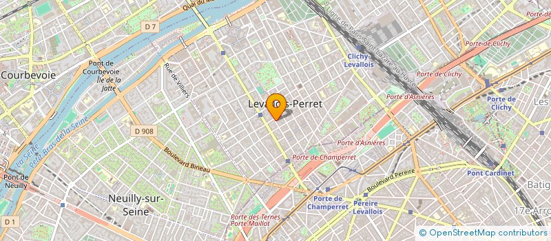 localisation de l'entreprise CHRIS COMICS GROUP à LEVALLOIS-PERRET