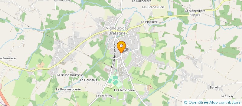 localisation de l'entreprise CHRIS CORPORATION  VIGNEUX-DE-BRETAGNE