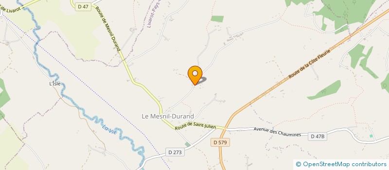 localisation de l'entreprise CHRIS COUNTRY CLUB  SAINT-PIERRE-EN-AUGE