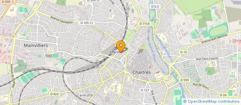 localisation de l'entreprise CHRIS'DEN à CHARTRES