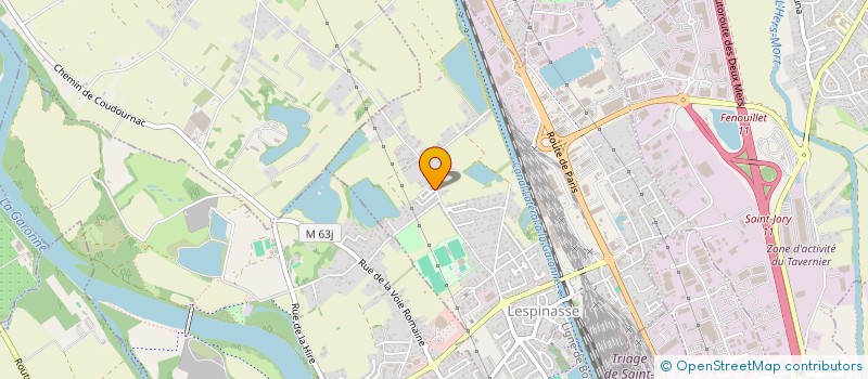 localisation de l'entreprise CHRIS ET VOUS  LESPINASSE