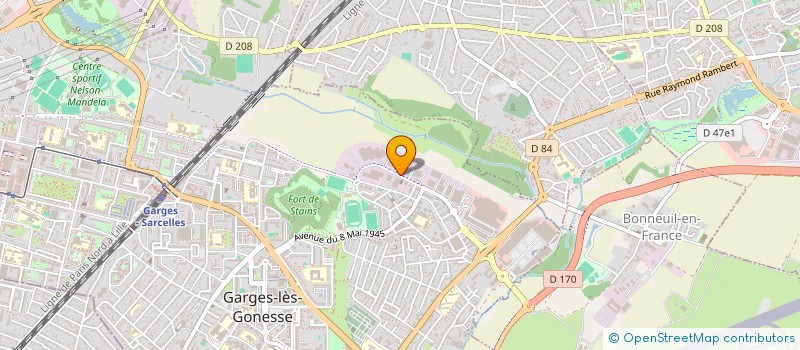 localisation de l'entreprise CHRIS EXPRESS à GARGES-LES-GONESSE