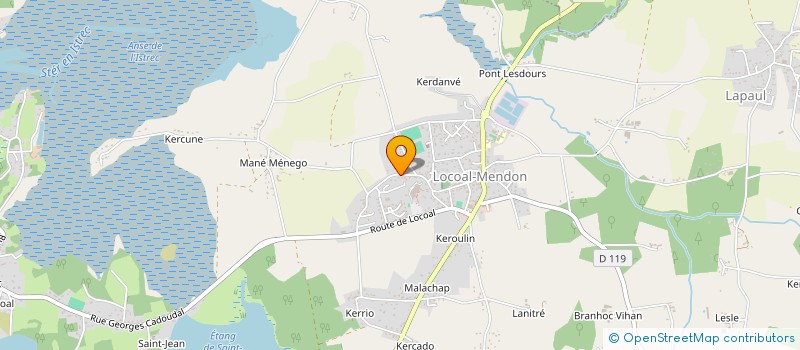 localisation de l'entreprise CHRIS-HEL  LOCOAL-MENDON