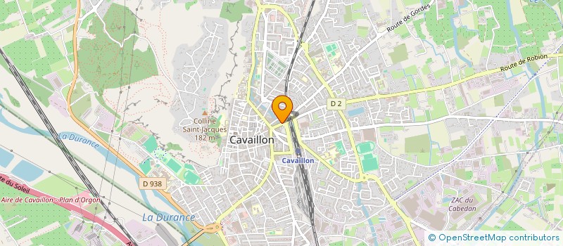 localisation de l'entreprise CHRIS IMMO  CAVAILLON