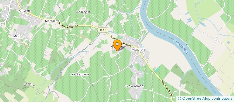 localisation de l'entreprise CHRIS IMMO  MOULON