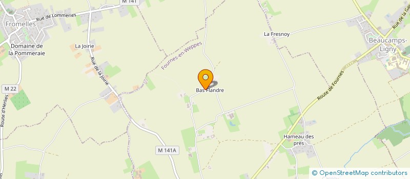 localisation de l'entreprise CHRIS IMPORT à FOURNES-EN-WEPPES