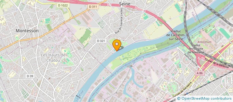 localisation de l'entreprise CHRIS INVEST  CARRIERES-SUR-SEINE