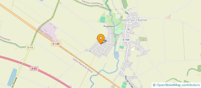 localisation de l'entreprise CHRIS JAN  FONTENAY-LE-COMTE