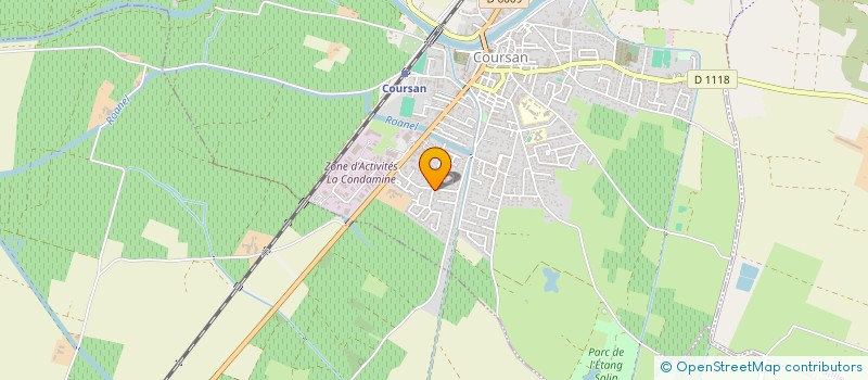 localisation de l'entreprise CHRIS-LOCATION  COURSAN