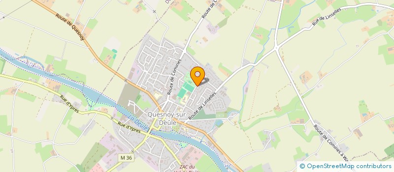 localisation de l'entreprise CHRIS'N'SO à QUESNOY-SUR-DEULE