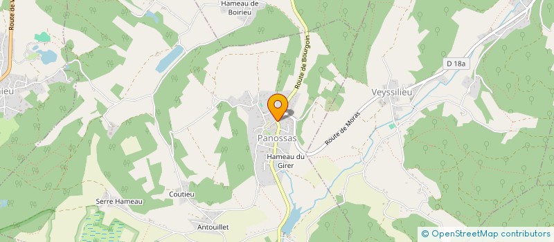 localisation de l'entreprise CHRIS'OPTI'MISE  PANOSSAS