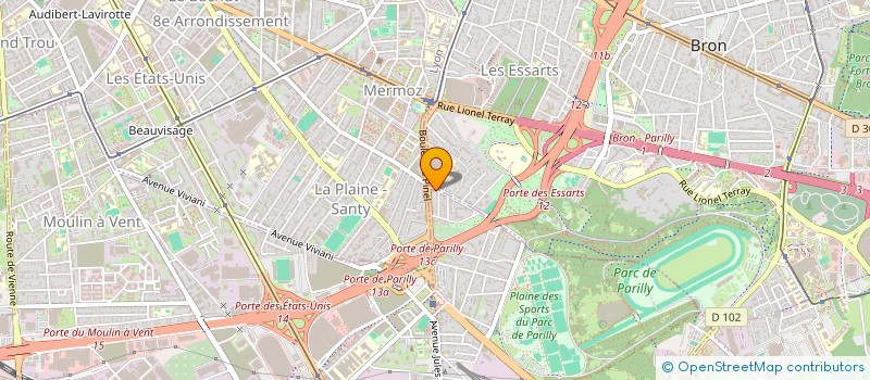 localisation de l'entreprise CHRIS'ROTIT  VENISSIEUX