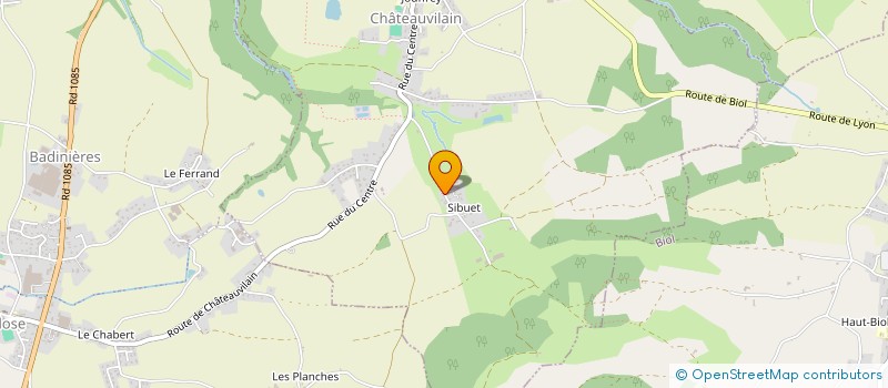 localisation de l'entreprise CHRIS SERVICES  CHATEAUVILAIN