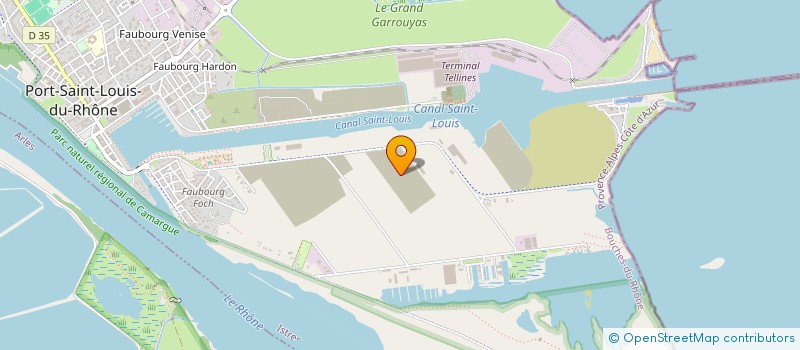 localisation de l'entreprise CHRIS YACHT BROKER à PORT-SAINT-LOUIS-DU-RHONE