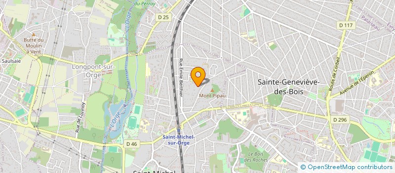 localisation de l'entreprise CHRISA  SAINT-MICHEL-SUR-ORGE