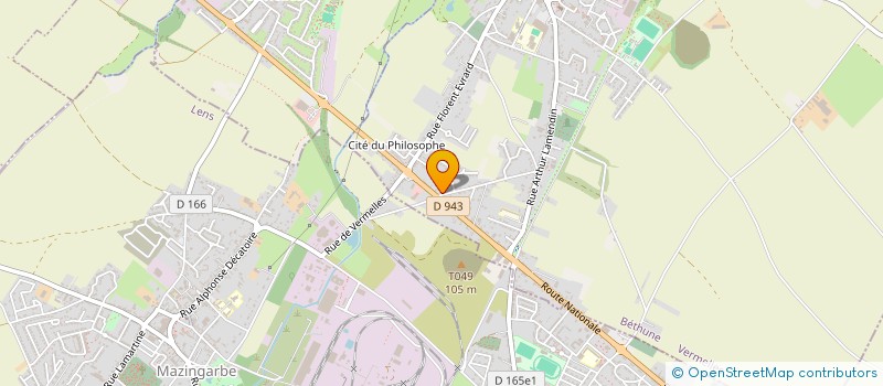 localisation de l'entreprise CHRISALI-IMMO 2023  VERMELLES