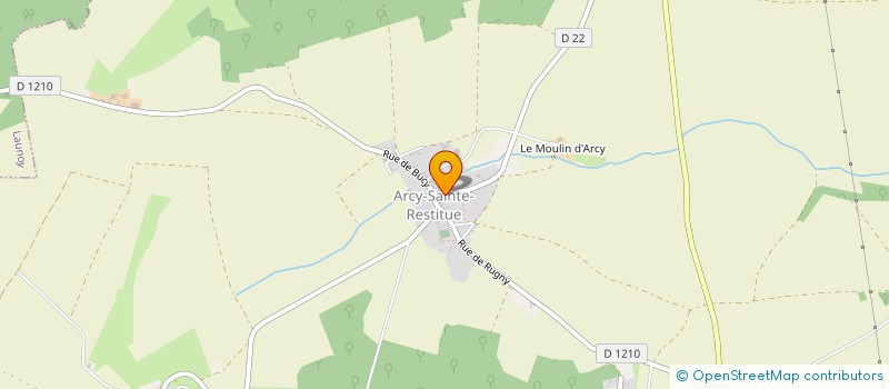 localisation de l'entreprise CHRISALIE  ARCY-SAINTE-RESTITUE