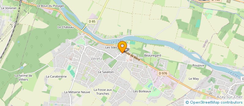 localisation de l'entreprise CHRISALINE à VERETZ
