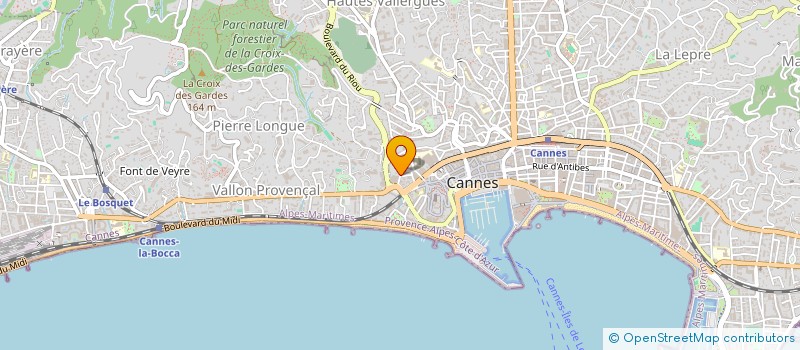 localisation de l'entreprise CHRISALIS à CANNES