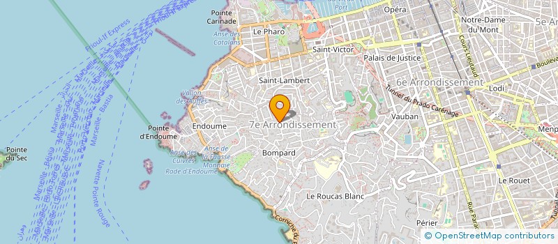 localisation de l'entreprise CHRISALIS à MARSEILLE
