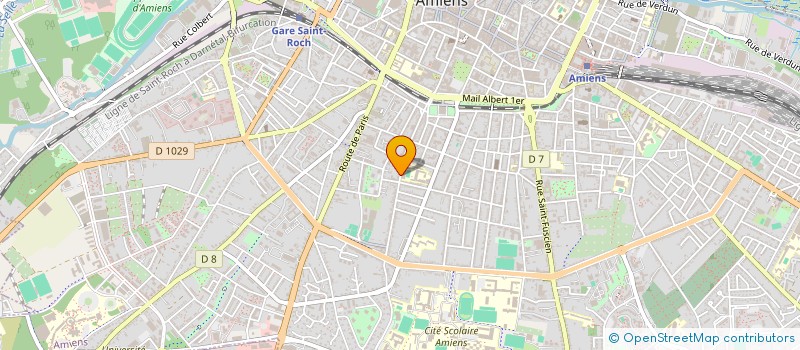 localisation de l'entreprise CHRISAMANDE à AMIENS
