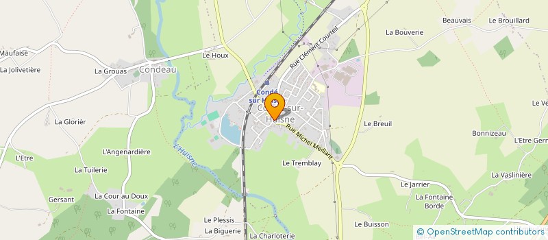 localisation de l'entreprise CHRISAN à SABLONS-SUR-HUISNE