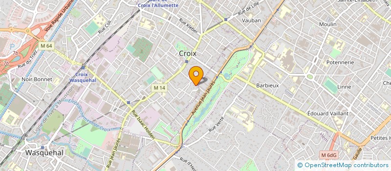 localisation de l'entreprise CHRISANINNE à CROIX