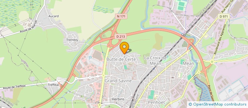 localisation de l'entreprise CHRISANMA  TRIGNAC