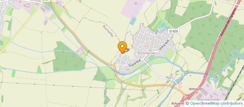 localisation de l'entreprise CHRISANTHO  ROHRWILLER