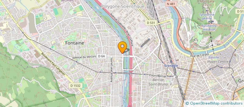 localisation de l'entreprise CHRISAUREL  FONTAINE