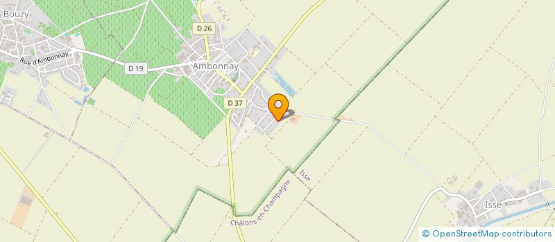 localisation de l'entreprise CHRISBER MARNAUD  AY-CHAMPAGNE